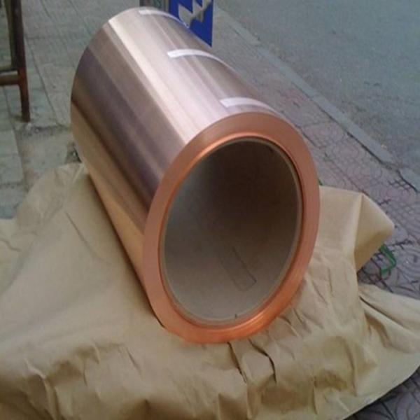 200mm Width Thin Polished Copper Foil C1100 OEM ODM for Electronic