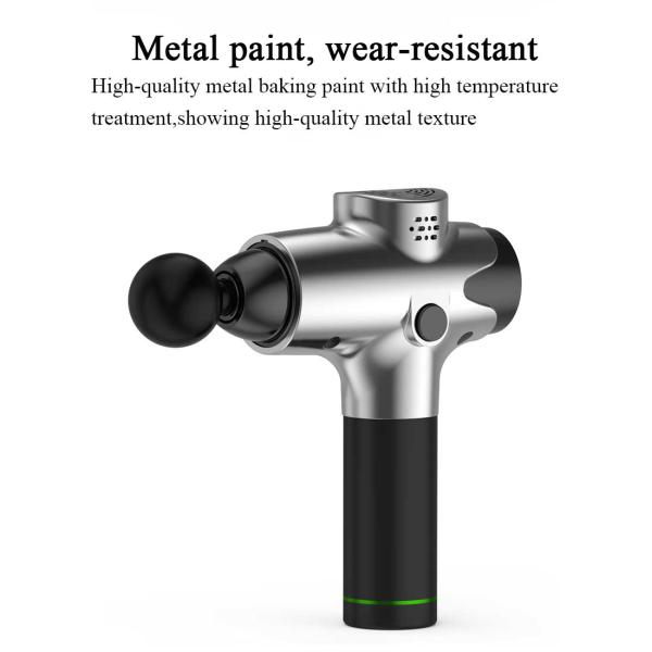 Hand-held Electric Fascia Gun Vibrator for Home Muscle Massage Stimulation Therapy