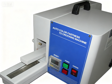 ISO/AATCC Standard Textile Color Fastness to Rubbing Tester Fabric Color Abrasion Testing Machine