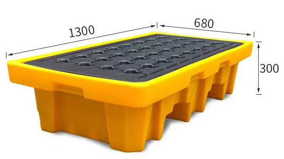 High Quality Rotational molding 2 Drum Spill Plate