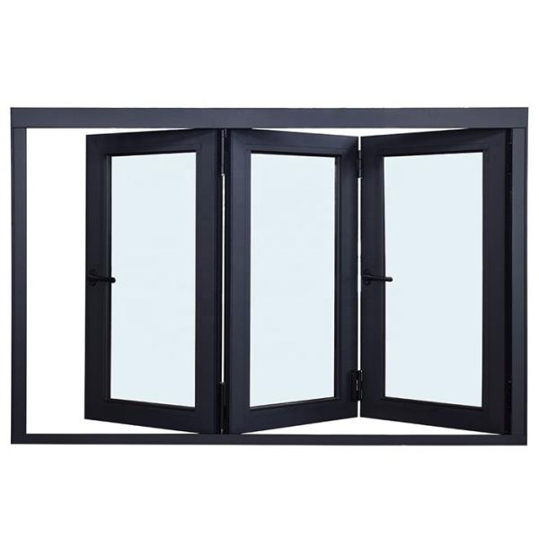 1.2mm/1.4/1.6/1.8/2.0mm Aluminum Frame Top Stacking Glass Door for Heat Insulation