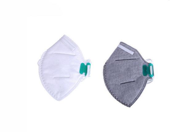 Hygienic 3 Ply Non Woven Disposable Dust Masks Latex / Fiberglass Free For Yard Work