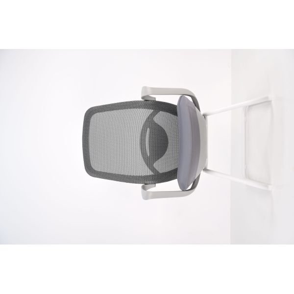 Low Back Ergonomic Mesh Office Chair Fixed Base for Visitor Staff Meeting