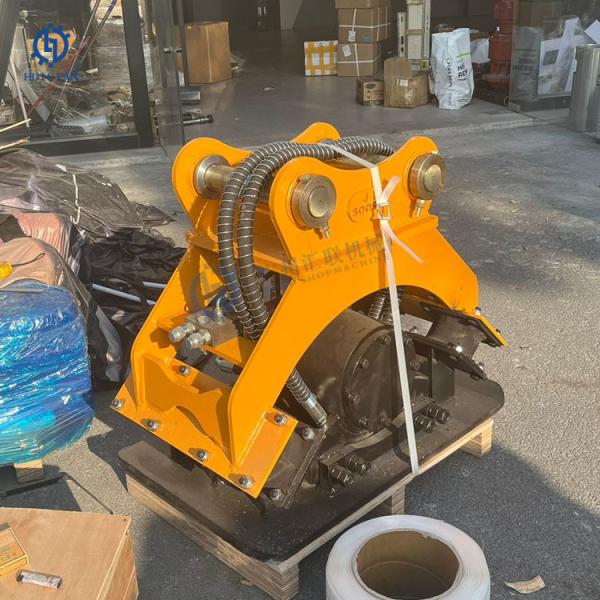 Volvo EW145B Mini Excavator Plaque hydraulique vibratoire montée 13ton 15T 20T 25T 30T Plaques de compactage