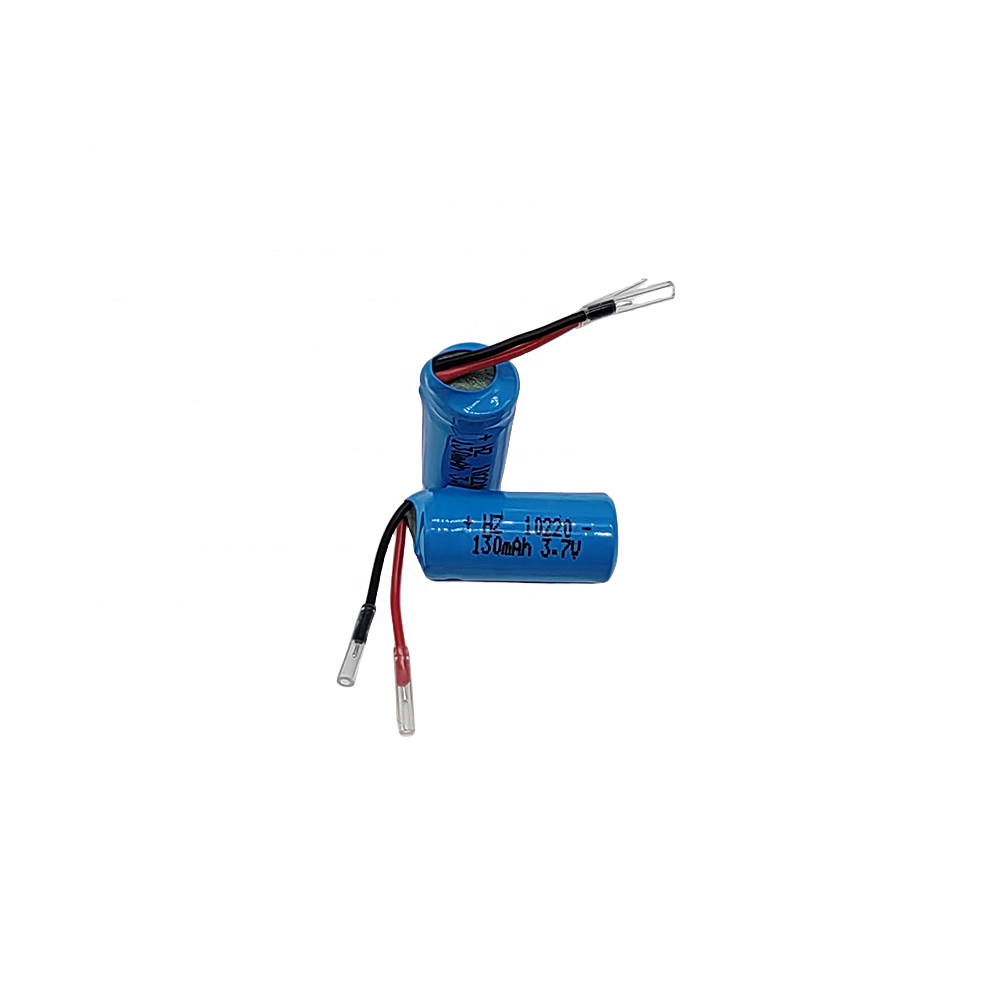 Wholesale Rechargeable Lithium Battery 10220 3.7V 130mAh with 5C Discharge for Toys and Electronics