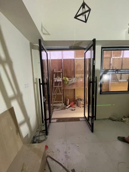 folding window aluminum balcony vertucal