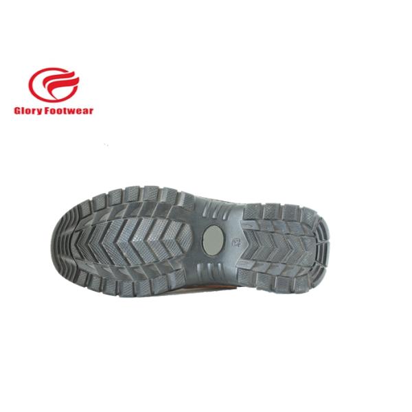 Cool Brown Low Top Waterproof Steel Toe Tennis Shoes Beathable Mesh Lining