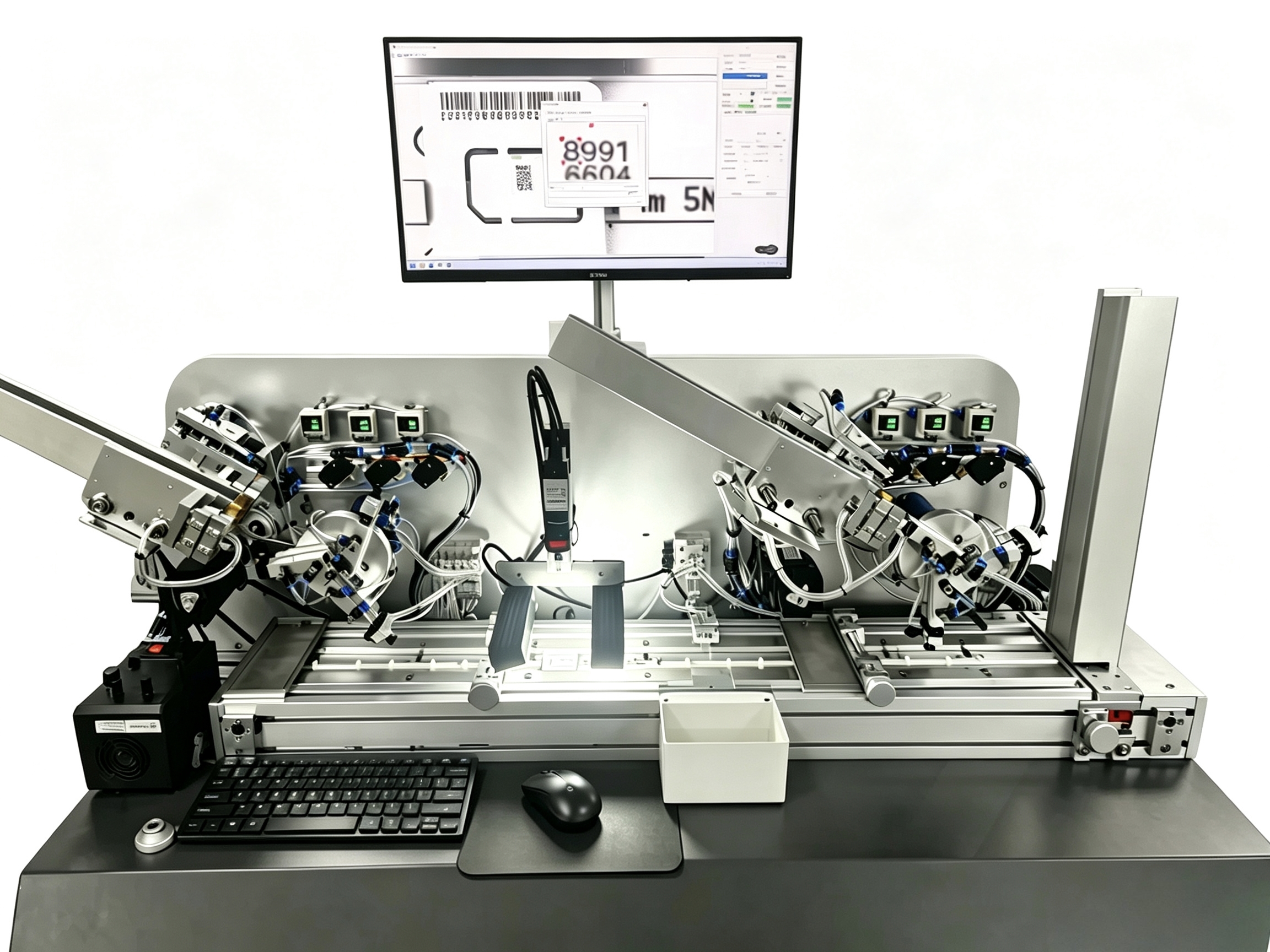 Speed 4000+ CPH Half Card and 1/4 Card SIM Card Data Verification Machine Data Sequence Checking Machine YDV-SIM-4000+