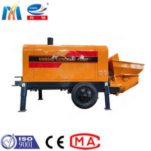 Engineering Used KMB Model Electric/Diesel Concrete Pump Used for Concrete
