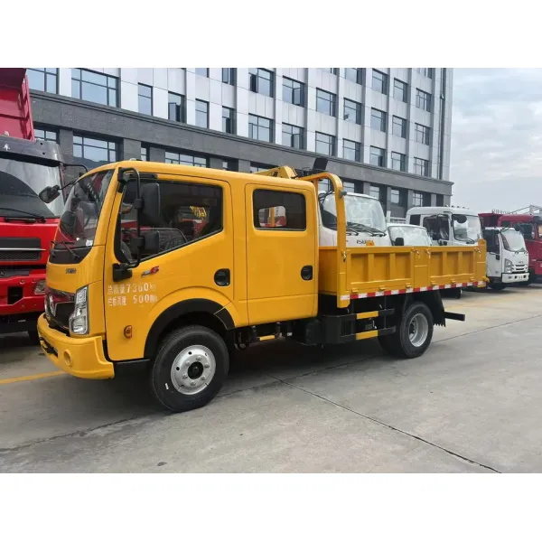 Isuzu 600p Kv100 4X2 190HP Small Dump Truck for Heavy Duty Material Transport