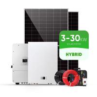 20KW 30KW 50KW Solar Power System With 25 Years Life Monocrystalline Silicon Photovoltaic For Hybrid Off-Grid Living