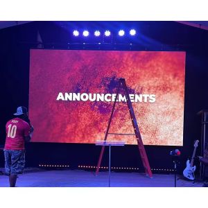 Customizable Indoor Rental LED Screen GOB P1.5 P1.9 P2.6 for Wedding Stage Decoration