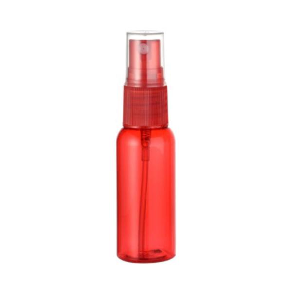 Fota de PET personalizada de 80 ml de ombro redondo Fota de plástico transparente com pulverizador de bomba 24/410