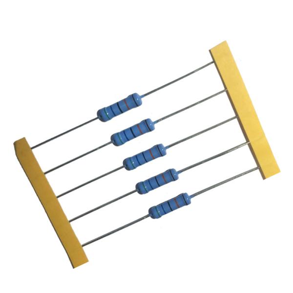 1Ω~10MΩ 1% Metal Film Resistor 1/8W 2W Low Tcr Resistor For Audio