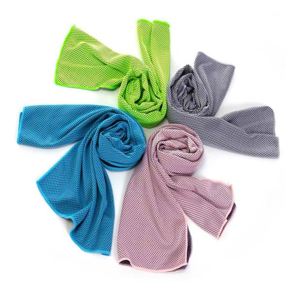 Soulagement instantané de refroidissement serviettes de refroidissement en microfibre serviette pour le yoga sport course de gymnase entraînement de camping entraînement de fitness