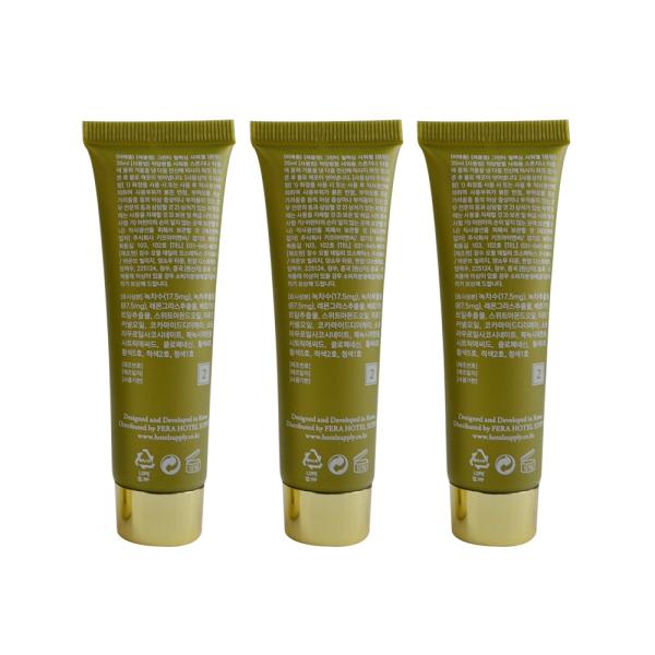 empty tube Cosmetic packaging soft cream eco friendly packaging tube flip top cover Squeezable tube
