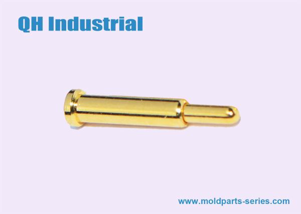 Pogo Pin,Spring-loaded Pin, PET Tracker Battery Used Brass C3604 Right-Angle Spring Loaded Pin from China Supplier