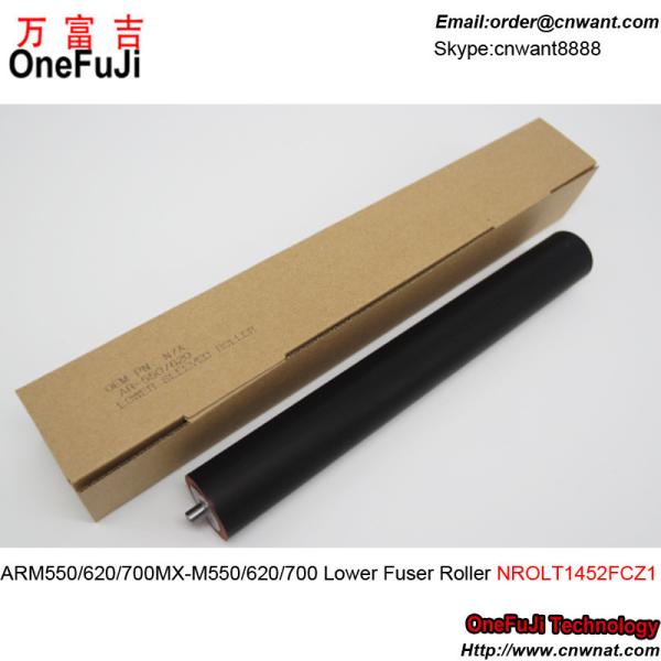 Sharp AR620 AR700 AR550 Lower Fuser Sleeved Roller MX550 620 700 Pressure Roller NROLI1453FCZ1 AR-620LH AR620LH SH700LPR