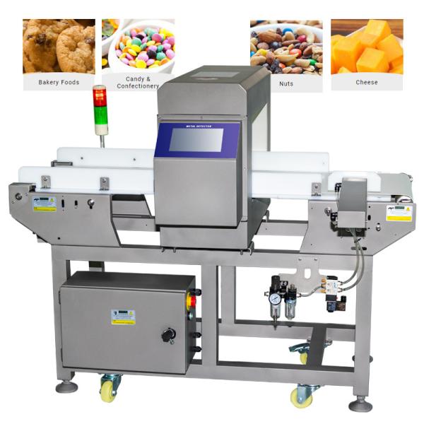 Detector de metais de folha de alumínio Alimentos Detector de metais de folha de alumínio Linha de embalagem SA-990 Máquina de detecção