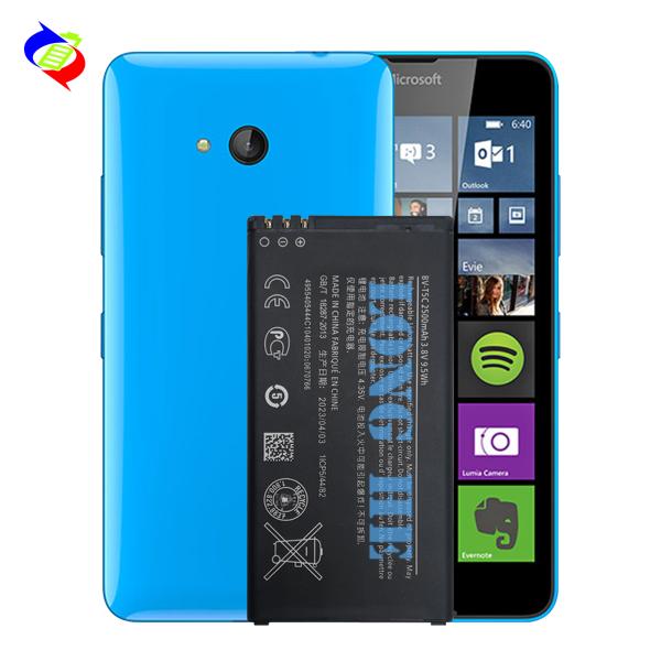 High Capacity 2500mAh Replacement Battery For Nokia Lumia 640 BV-T5C Mobile Version Name