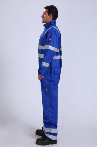Anti- Liquid Chemical Protective Clothing , FR Chemical Resistant Coveralls