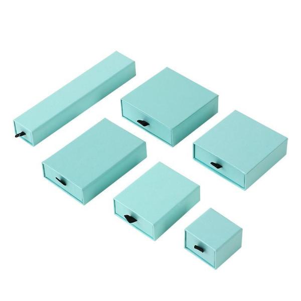 Slider Drawer Paper Box For Jewelry Set Earrings Necklace Packaging