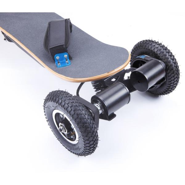 Big Wheels Electric Powered Longboard With Removeable Battery , Max Load 125 KG