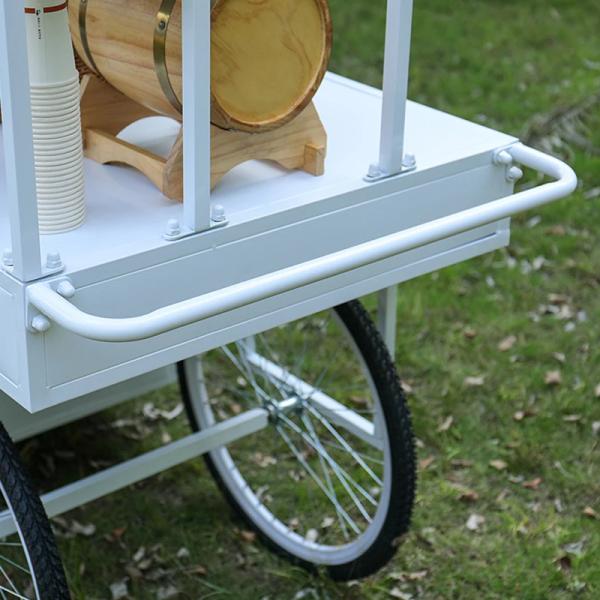Chinese Ice Cream Mobile Cheap Price Street Crepe Fast Food Cart Tricycle Mobile Food Truck