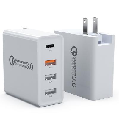 48W Type C PD Charger QC3.0 240V For IPhone 12 11 XS Max IPad Pro Huawei