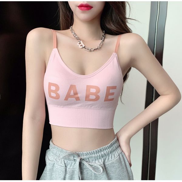 Comfortable Vest Style Girl's Bra High Quality New Arrival 2025 Wholesale Women Vest Style Bra for Slim Girls