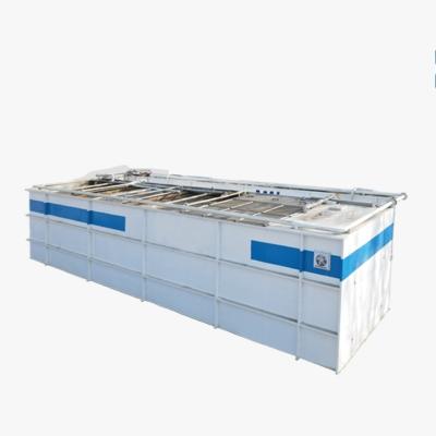 Installation de traitement des eaux usées extérieures avec poids personnalisable kg Taux de récupération 80-99% Performance durable