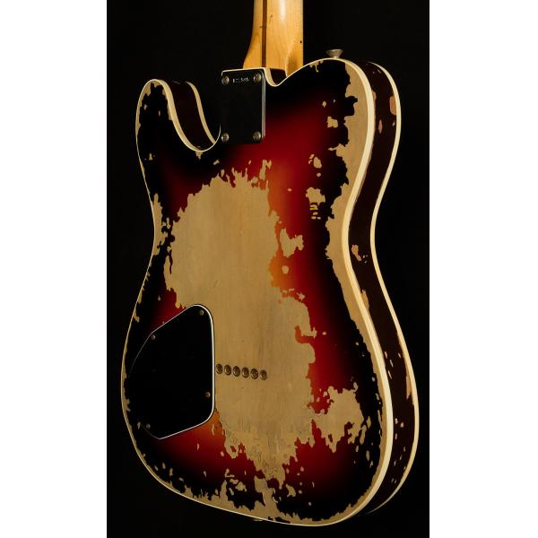 Custom Shop handmade Limited Edition relic version Tele Electric Guitar,Sunburst make old tl guitar