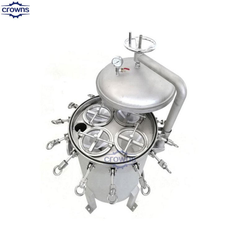 SUS304/316L корпус фильтрующего мешка для грубой фильтрации и предварительной фильтрации