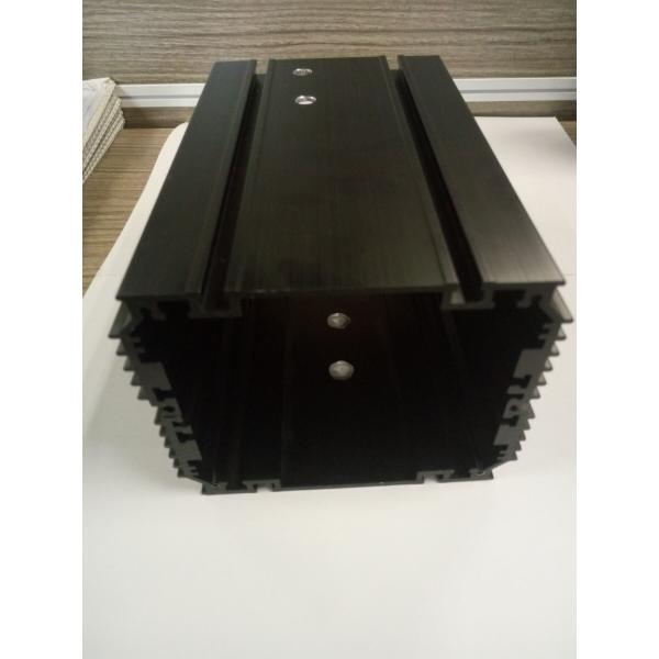 Black Anodizing Extruded Aluminum Enclosures Heatsink Electric Metal Boxes