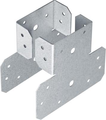 T Shaped Post To Beam Roof Wooden Connectors 2Pcs Adjustable For 4x4 4x6 Post
