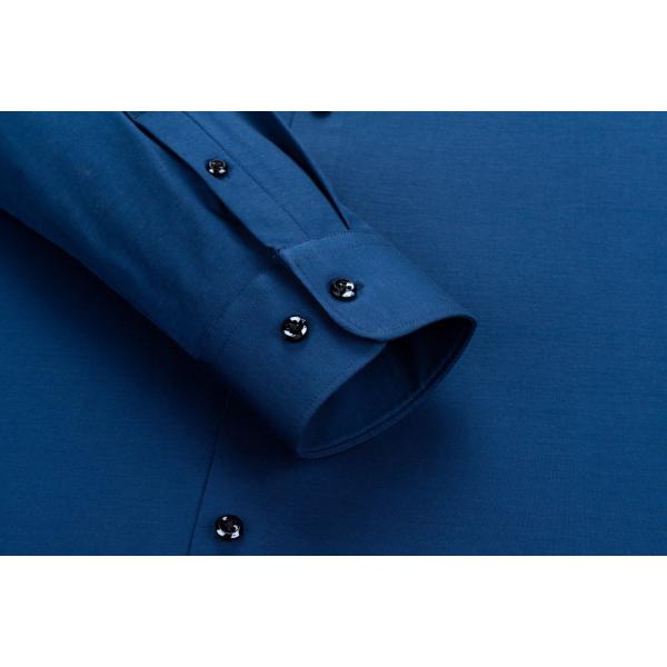 LCBZ Custom Embroidery Logo No Iron Business Mens Button Down Long Sleeve Cotton Белые неформальные рубашки