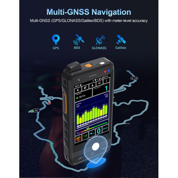 F400 Walkie Talkie 4G Rugged PDA Android15 4'' 4+64GB 2.5W Big Speaker 4350mAh PoC SOS NFC