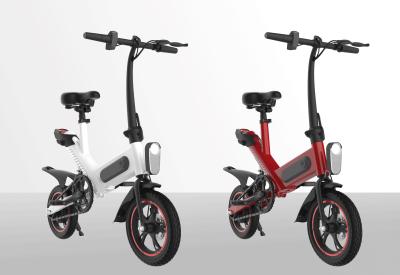 350W Selectric Folding Bike Lightweight High Carbon Steel Long - Distance Mileage