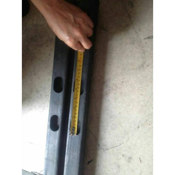 Piezas de goma del tren de aterrizaje del zapato de la pista de 600 milímetros para la PC 200-6 de los excavadores