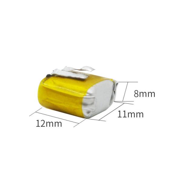 KC Li Polymer Battery habilitado 3.7V 60mAh 801112 para o fone de ouvido Consum