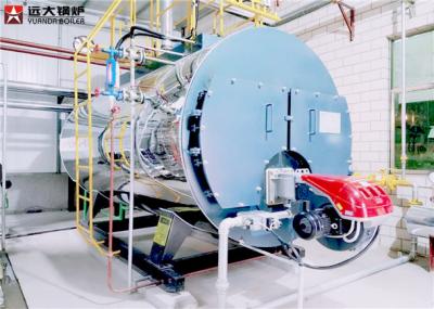 Energy Conservation Fire Tube Steam Boiler , Hot Water Boiler For Bath Center