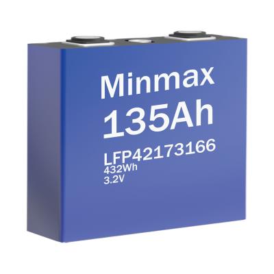 Prismatic Energy Storage LiFePO₄ Cell 3.2V 135000mAh Charge & Discharge Temperature -20℃~+60℃