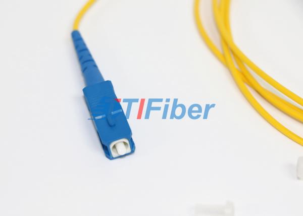 Simplex Fiber Optic Patch Cord with SC UPC , 3.0mm PVC Outer Jacket