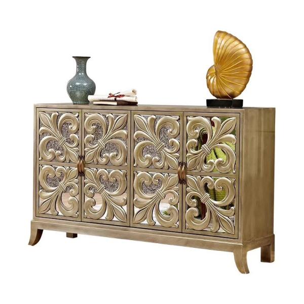 SGS Living Room Antique Bedroom Cabinet Solid Wood Painted Cabinet Chest Of Drawers