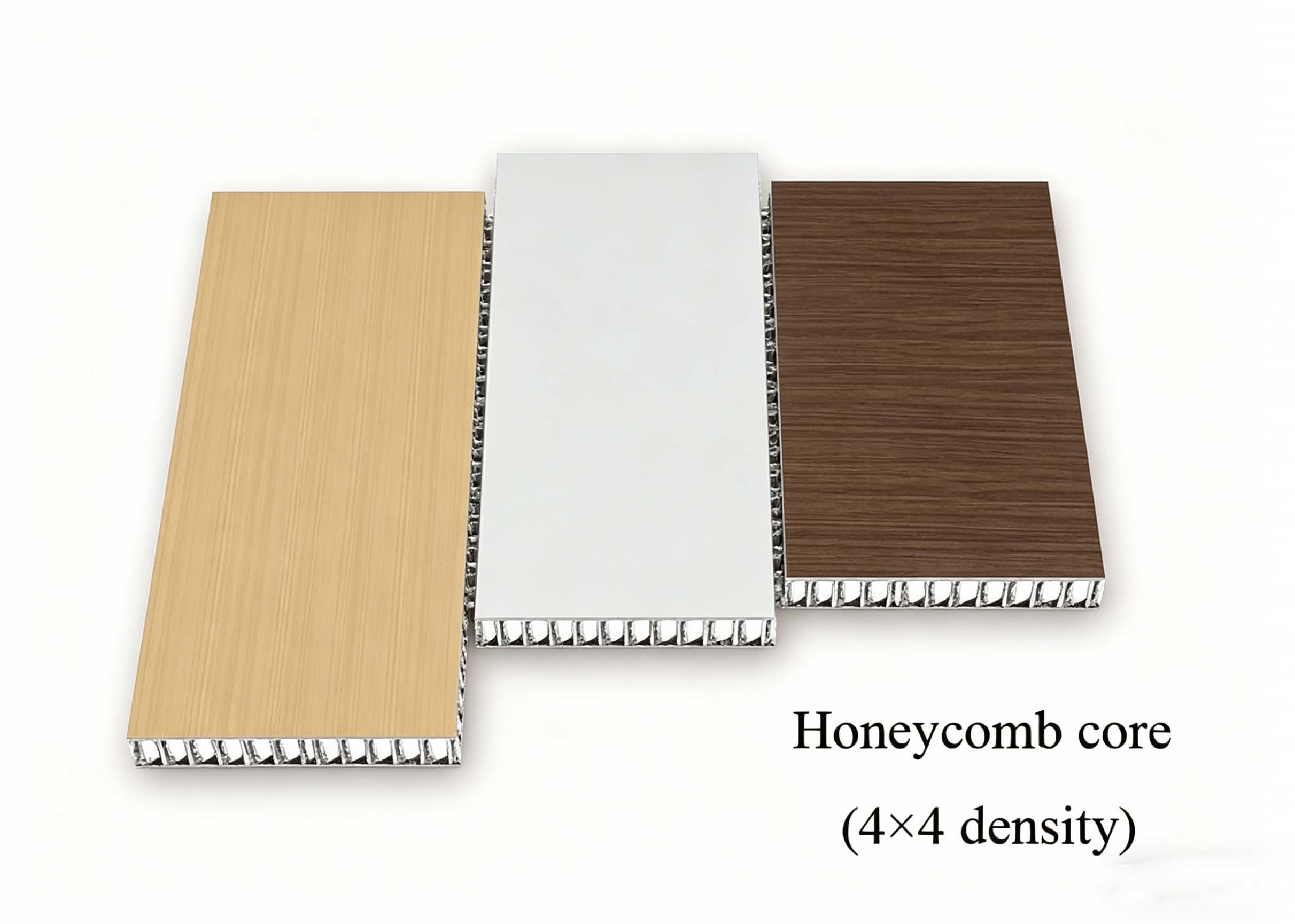 Lightweight Soundproof Aluminium Honeycomb Panels Non Toxic Waterproof Sandwich