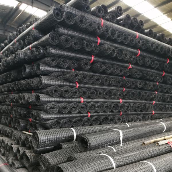 подкрепление почвы ячеистой сети 40x40mm покрытое PP Geogrid пластиковое двухосное