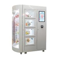 Distributeur automatique automatique de fleur pour des bouquets avec l'affichage transparent d'étagère