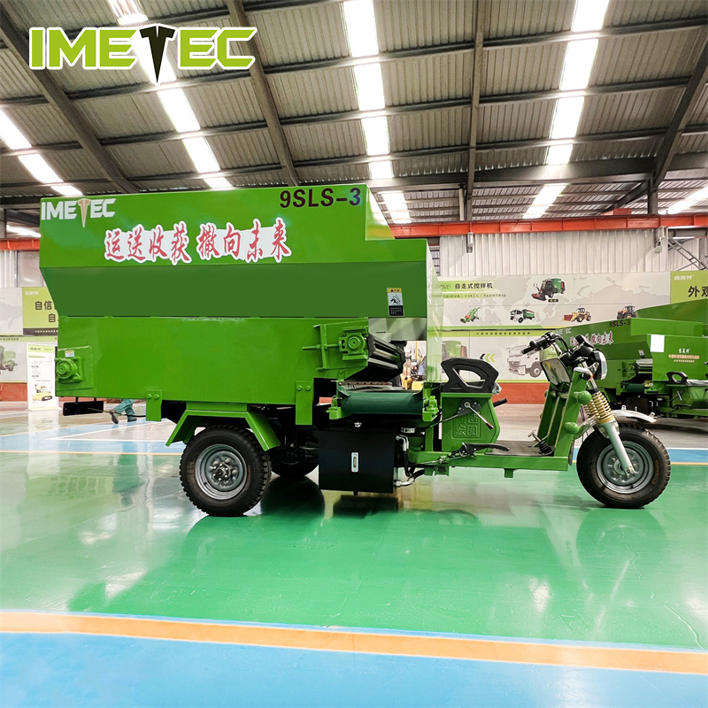 ODM Electric TMR Horizontal Feed Mixer Wagon Spreader Truck For Cattle