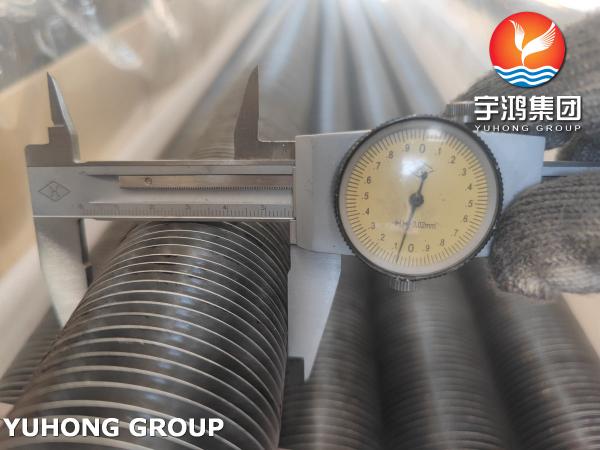 Wound Copper Aluminum Fintube Cooling Systems ASTM A179 Customized
