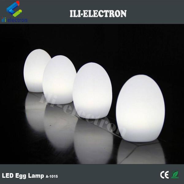 LED Lighting Egg Shape Table Lamp with 16 Colors Changing